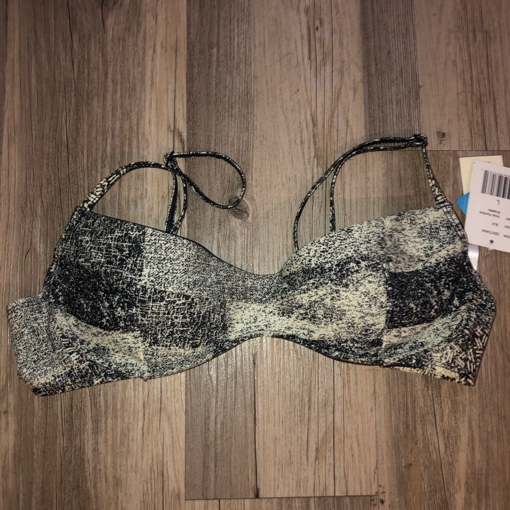 RVCA swim top, bikini, balance of opposites